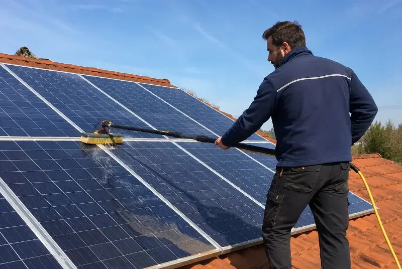 Nettoyage et entretien de panneaux solaires à Néfiach