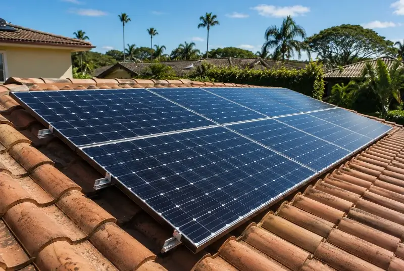 Installation de panneaux solaires à Néfiach